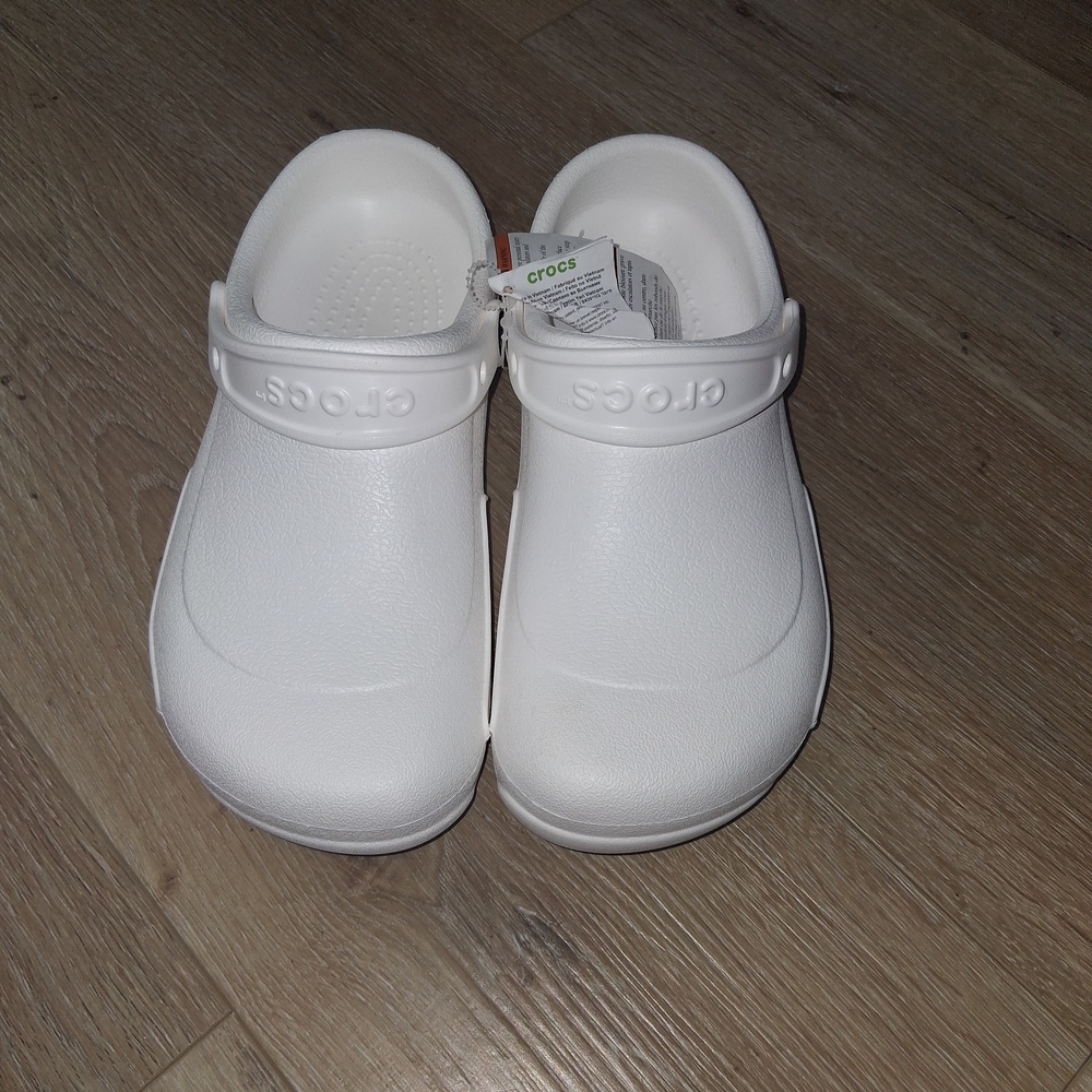 Crocs Kids White Clogs